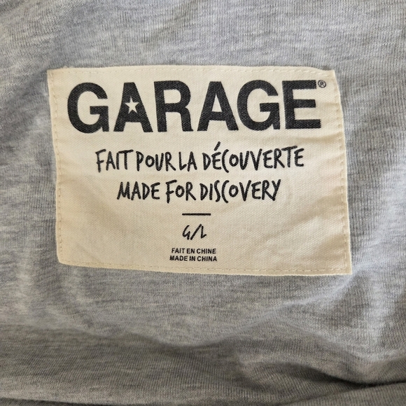 Garage Women's Pink and Gray Bomber Jacket Size L - Picture 5 of 5